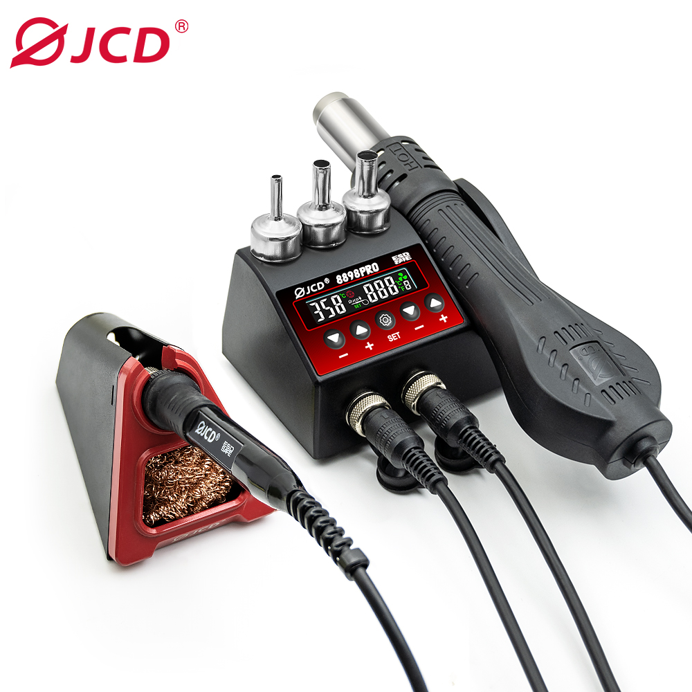 T12 Soldering Station Oled - JCD 8898Pro 2 in 1 Soldering